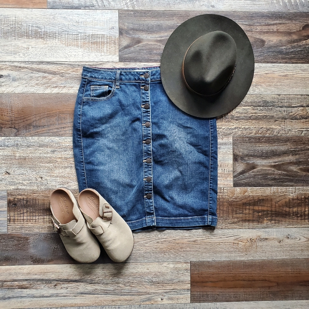 Cello Women's Denim Skirt